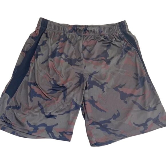 ❤️ OLD NAVY Active Men's Shorts Running Training Camo Green Print Size L - Picture 1 of 5